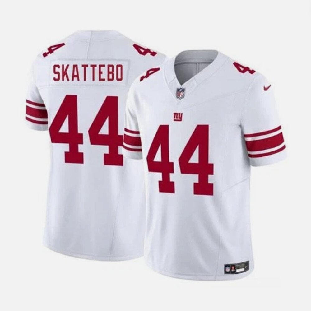 Cam Skattebo Giants Men All stitched Jersey